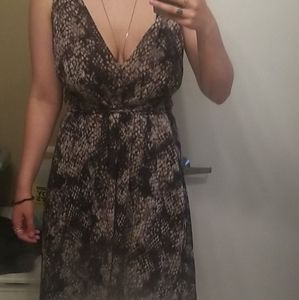 TopShop Snake Print Dress